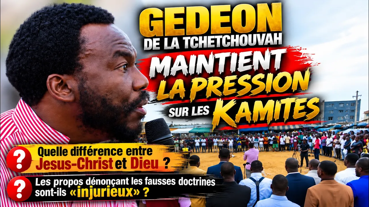 GEDEON DE LA TCHETCHOUVAH MAINTIENT LA PRESSION SUR LES KAMITES ET LES TRADITIONNALISTES AFRICAINS